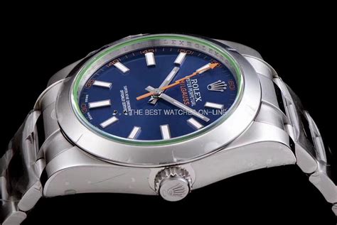 super clone rolex milgauss|rolex clone watch weight.